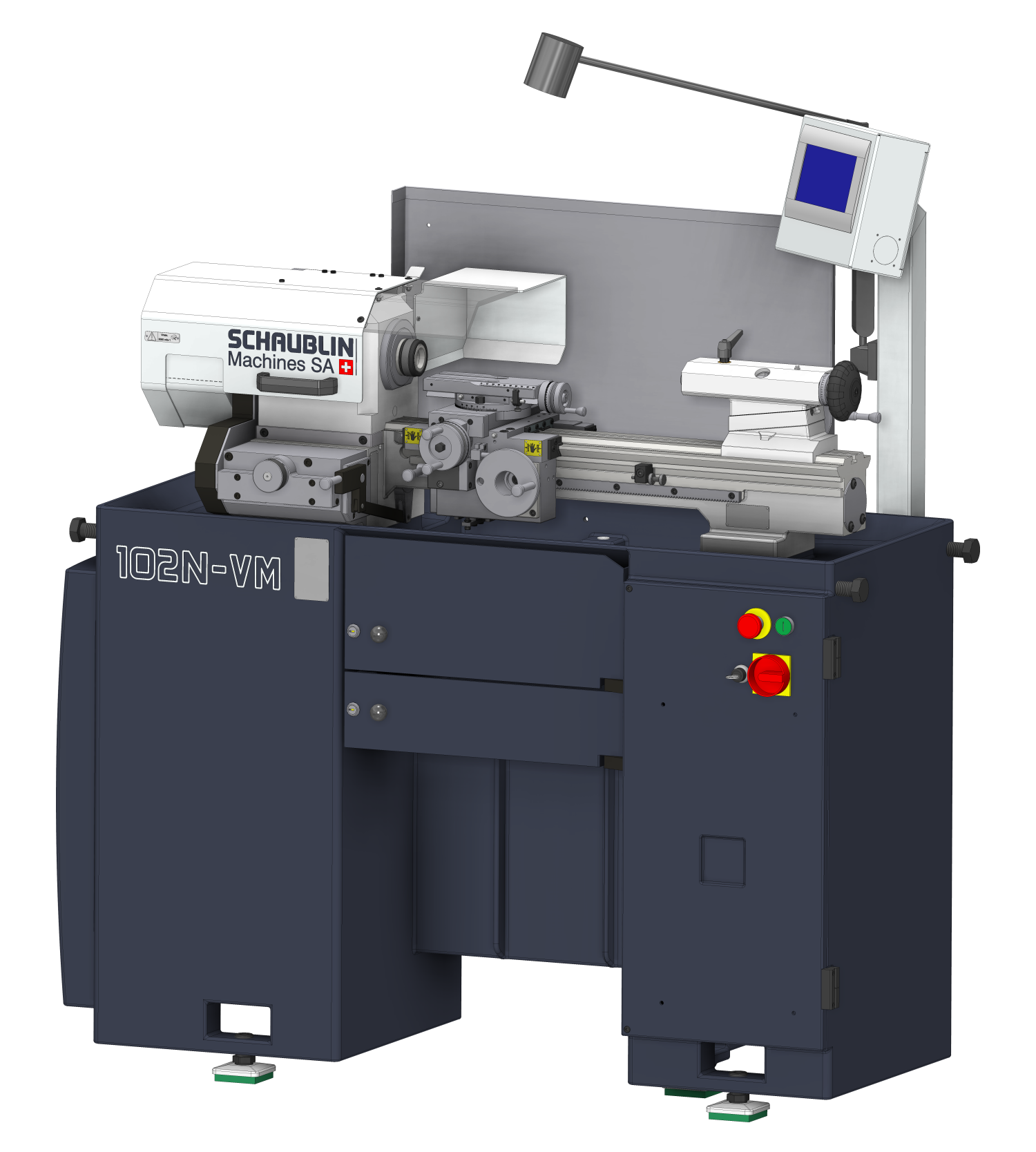 SCHAUBLIN 102 N-VM 传统高精度车床